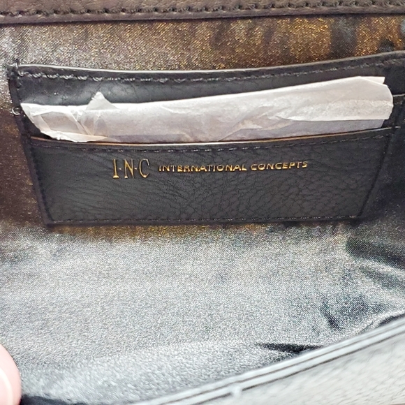 INC Korrac Contrast Trim Clutch/Crossbody - Picture 6 of 6